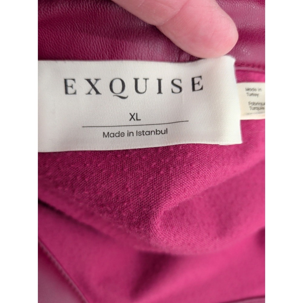 Anthropologie x Exquise The Tobie Faux Leather Mini Shirt Dress - Picture 8 of 11